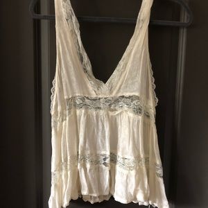 Free people intimates lace top
